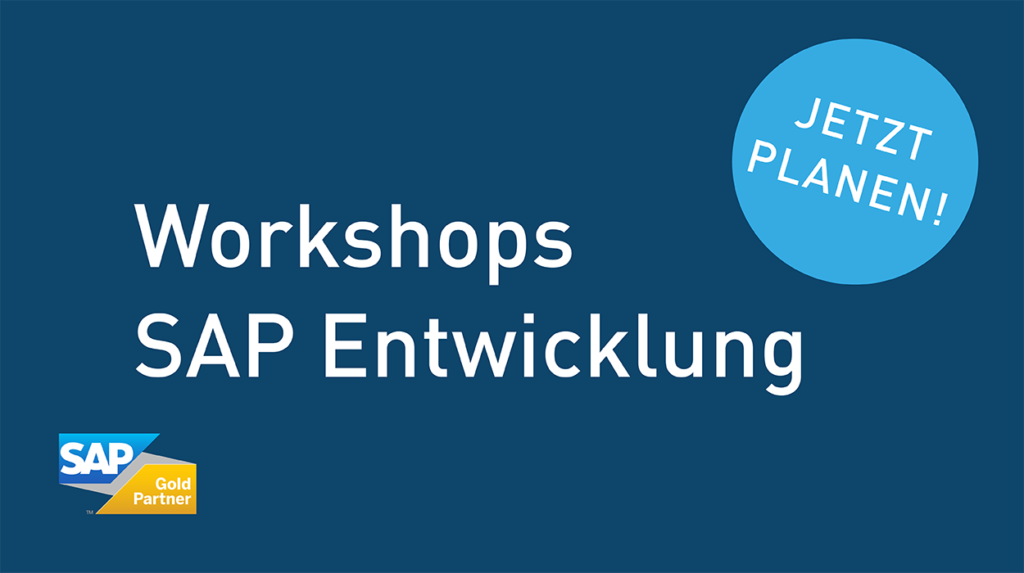 Workshops SAP Entwicklung