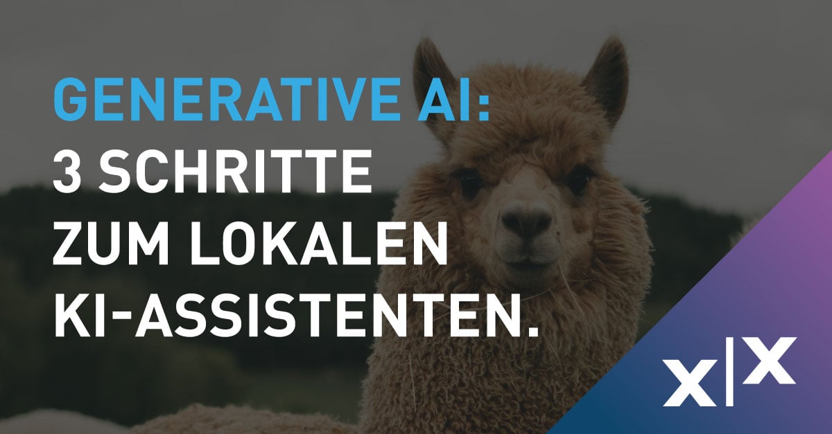 Generative AI lokal hosten