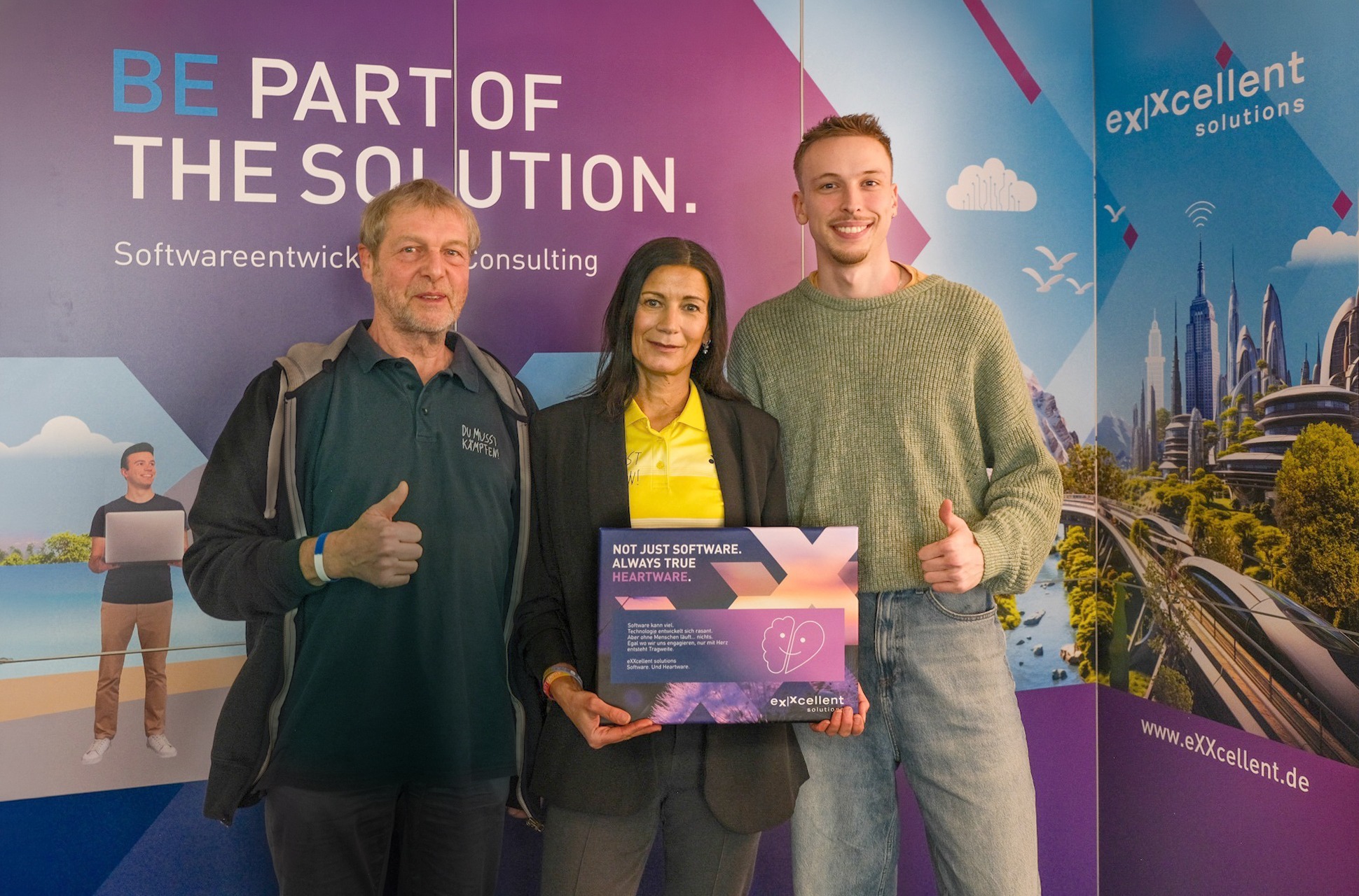 Spendenübergabe an DUMUSSTKÄMPFEN!