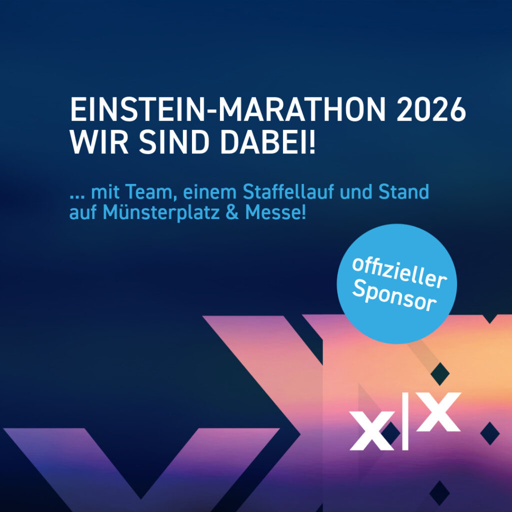 eXXcellent solutions beim Einstein-Marathon 2026