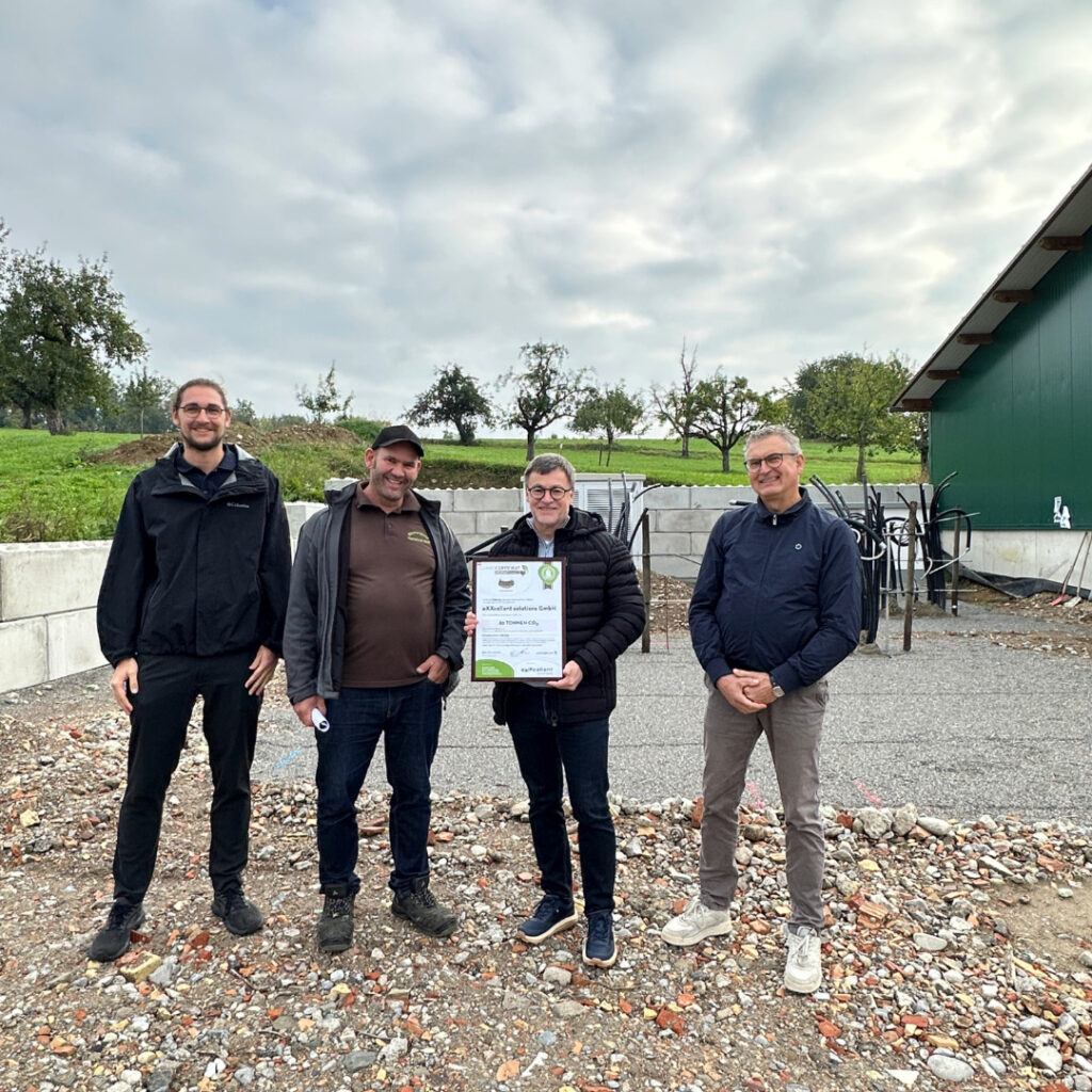 eXXcellent solutions zu Besuch auf dem Bioenergiehof Marschall